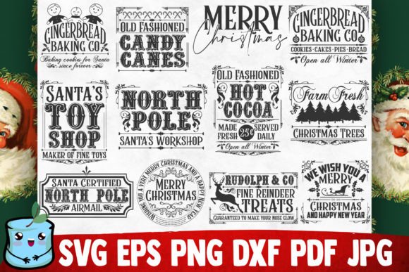 Download Vintage Christmas Bundle - Vintage christmas bundle Collection