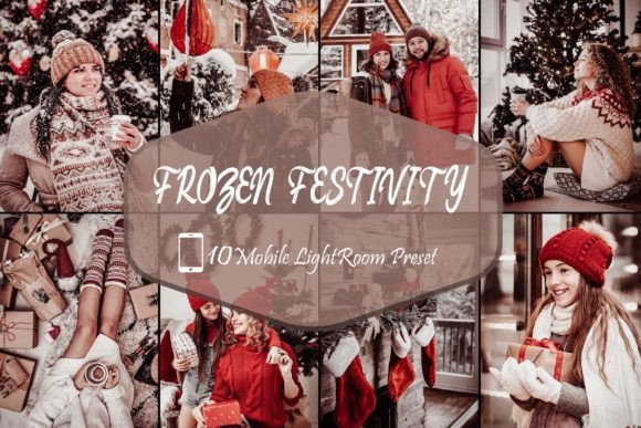 Download 10 Mobile Lightroom, Frozen Festivity - Festivity Collection