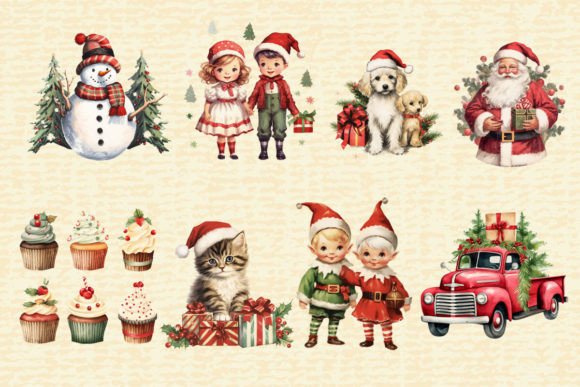 Download Vintage Christmas Bundle - Vintage christmas bundle Collection